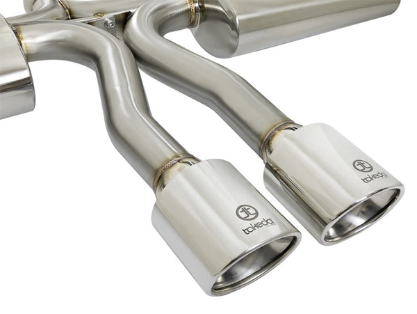 aFe Takeda 3in 304 SS Cat-Back Exhaust System w/Polished Tips 2017+ Honda Civic Si (4dr) I4 1.5L (t)