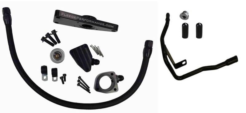 Fleece Performance 03-07 Dodge 5.9L Cummins Coolant Bypass Kit (03-05 Auto Trans)