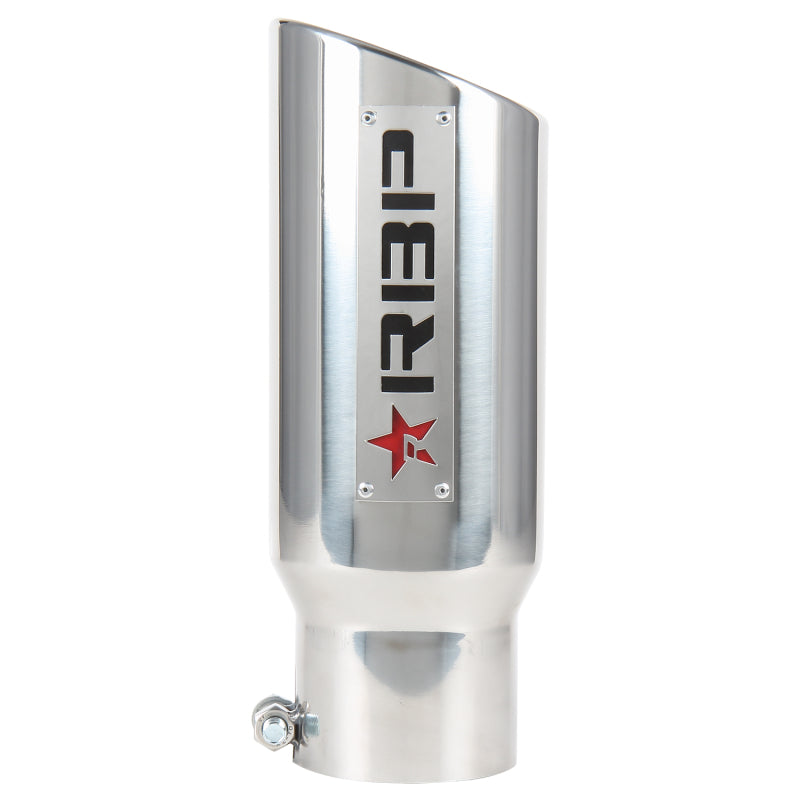 RBP RX-1 Polished Dual-Badged Exhaust Tip Inlet 3.5in. / Outlet 4.5in. / Length 12in. - SS