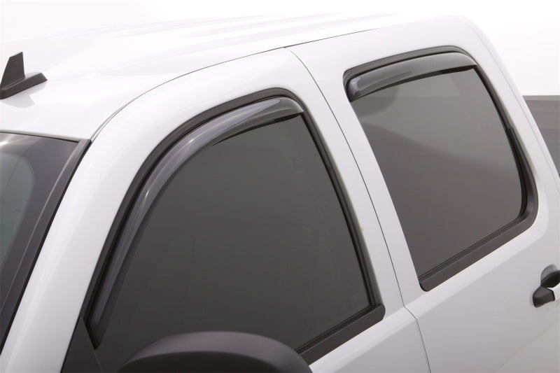 Lund 2017 Ford F-250 Super Duty Crewcab Ventvisor Elite Window Deflectors - Smoke (4 Pc.)