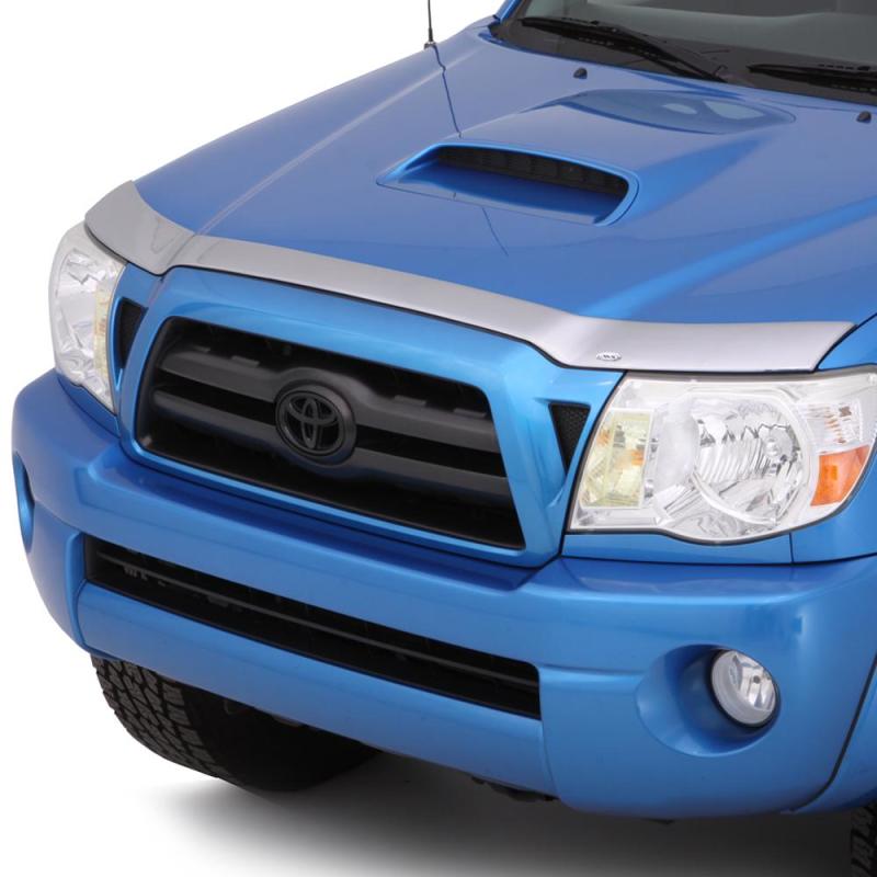 AVS 09-18 Dodge RAM 1500 (Excl. Sport/Rebel Models) Aeroskin Low Profile Hood Shield - Chrome