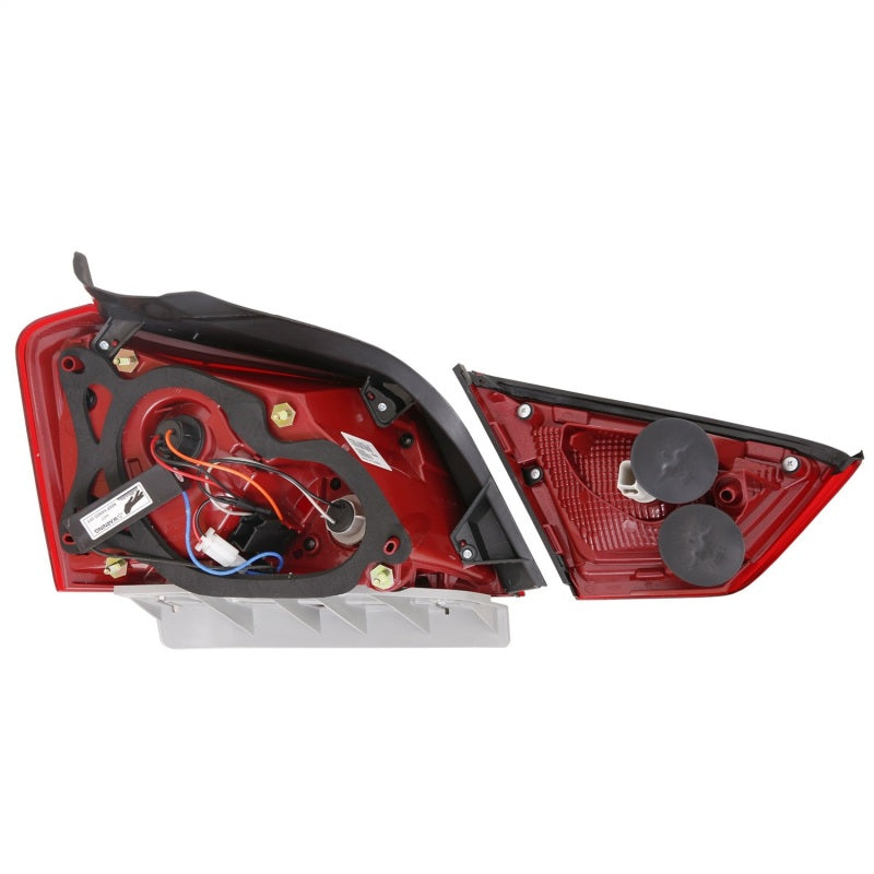 ANZO 14-18 Chevrolet Impala LED Taillights Red/Clear