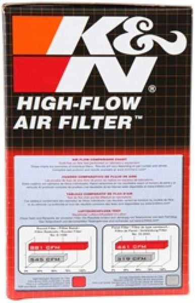 K&N Custom Air Filter 2-3/4in 10 Degree FLG / 4in Base / 3in T/ 5in Height