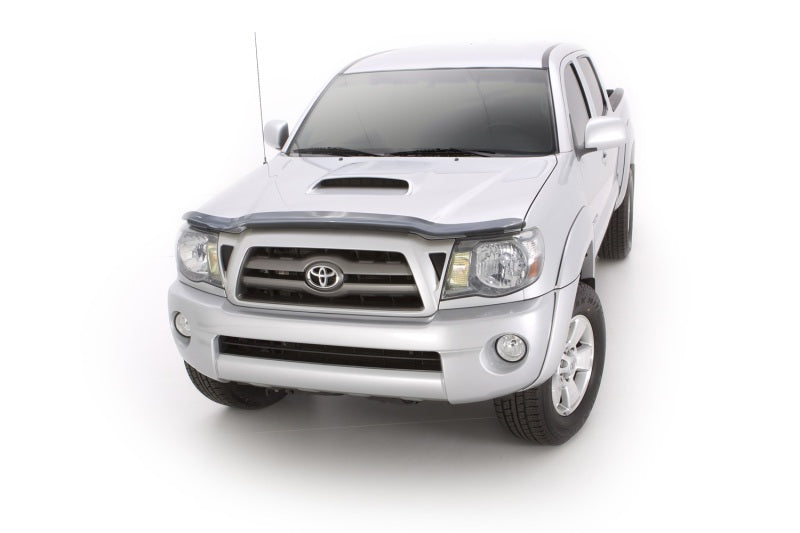 Lund 05-11 Toyota Tacoma Interceptor Hood Shield - Smoke