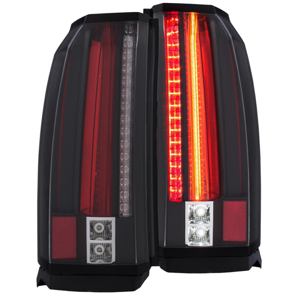 ANZO 2015-2017 Chevrolet Suburban/Tahoe LED Taillights Black