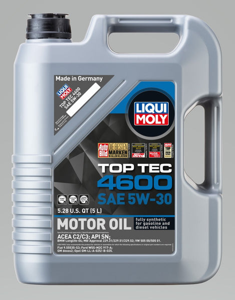 LIQUI MOLY 5L Top Tec 4600 Motor Oil 5W-30