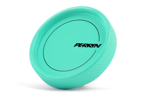 Perrin 02-19 Subaru WRX/04-19 STi/2019 Ascent/13-19 BRZ & Scion FR-S/Toyota 86 Oil Cap - Hyper Teal