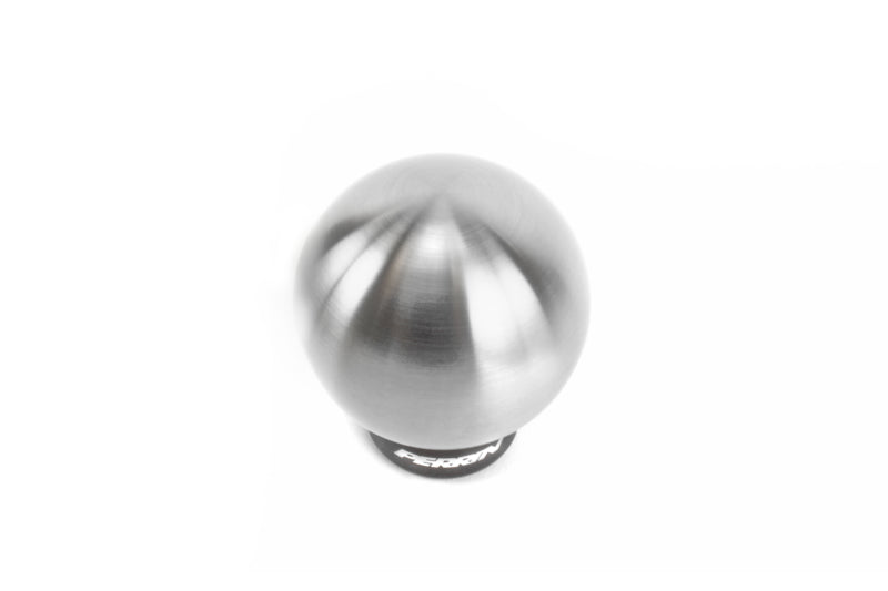 Perrin 15+ WRX w/ Rattle Fix Ball 2.0in Brushed Stainless Steel Shift Knob