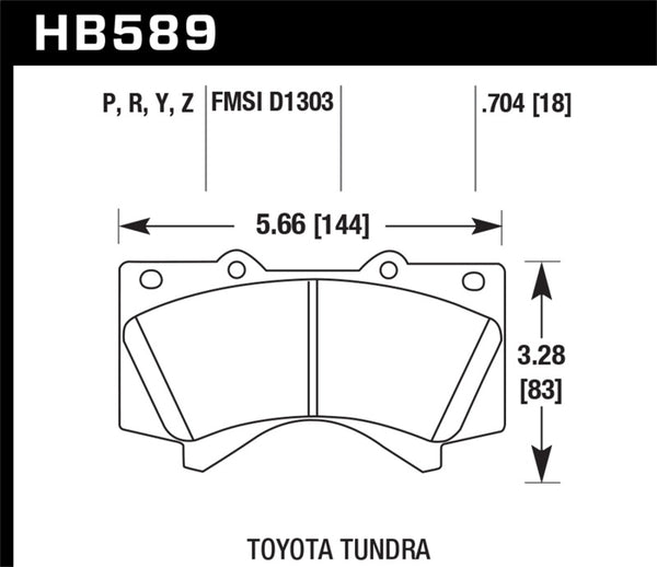 Hawk LTS Street Brake Pads