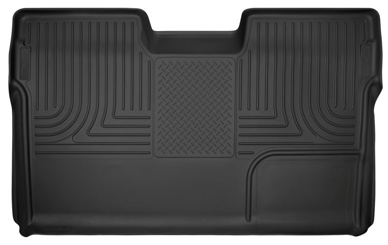 Husky Liners 09-14 Ford F-150 SuperCrew Cab X-Act Contour Second Row Seat Floor Liner - Black