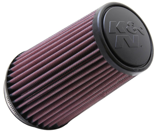 K&N Filter Universal Rubber Filter 3 1/2 inch Flange 4 5/8 inch Base 3 1/2 inch Top 7 inch Height