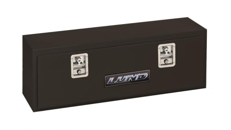 Lund Universal Steel Top Mount Storage Box - Black