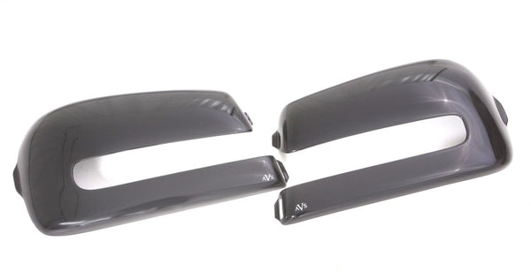 AVS 02-09 Chevy Trailblazer Headlight Covers - Black