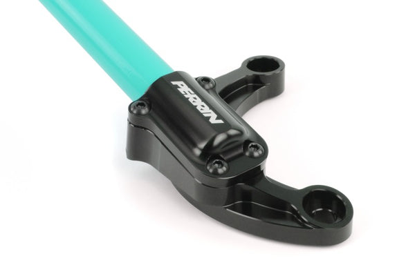 Perrin 08-16 WRX/STi Front Strut Brace - Hyper Teal