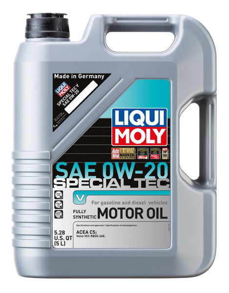 LIQUI MOLY 5L Special Tec V Motor Oil 0W-20