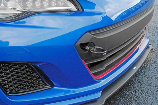 Perrin Tow Hook Kit - Front 2018+ Subaru WRX/STI - Flat Black