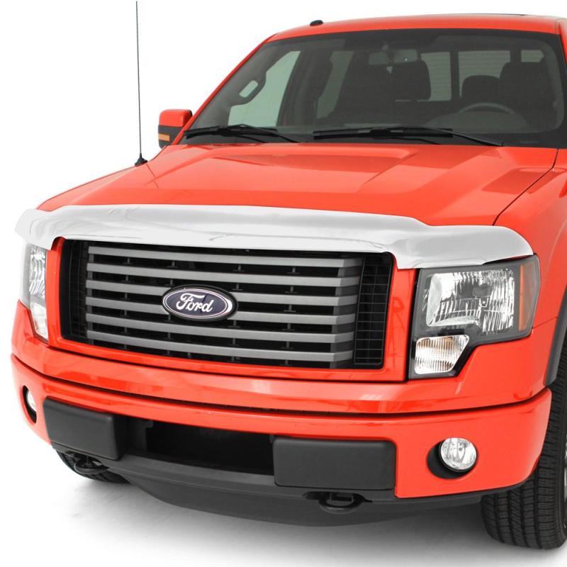 AVS 06-10 Ford Explorer High Profile Hood Shield - Chrome