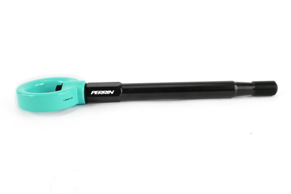 Perrin 08-14 Subaru WRX/STI Tow Hook Kit (Front) - Hyper Teal