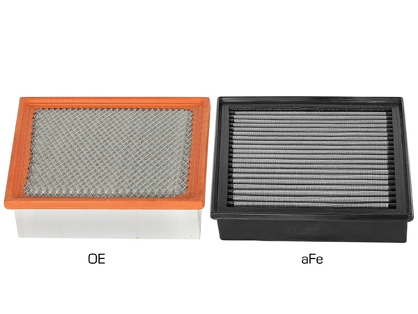 aFe MagnumFLOW Pro DRY S OE Replacement Filter 2017 GM Diesel Trucks V8 6.6L L5P