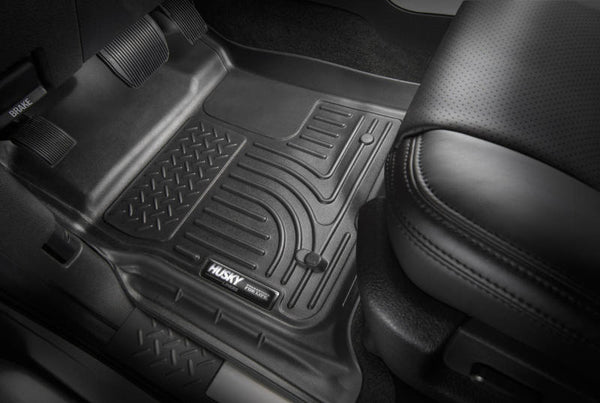 Husky Liners 11-12 Dodge Durango WeatherBeater 2nd Row Black Floor Liners