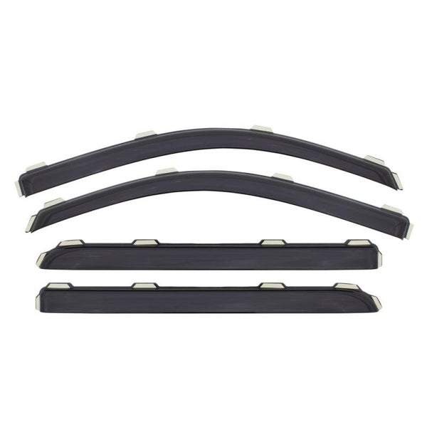 AVS 11-16 Hyundai Elantra (Excl. GT) Ventvisor In-Channel Front & Rear Window Deflectors 4pc - Smoke