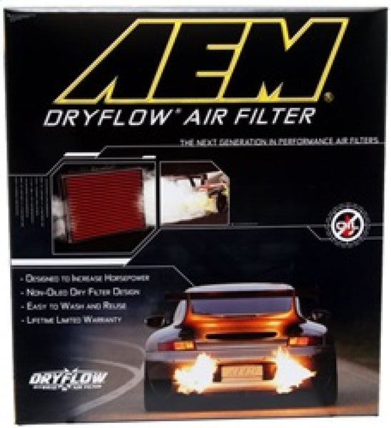 AEM 08 Hyundai Genesis Coupe 2.0L/3.8L L4/V6 10.5in O/S L x 8.75in O/S W x 2.219in H DryFlow Filter