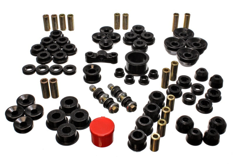 Energy Suspension 90-93 Acura Integra Black Hyper-Flex Master Bushing Set