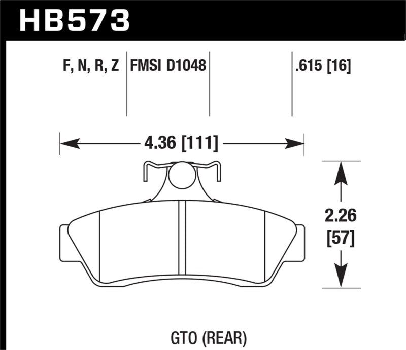 Hawk HPS Street Brake Pads