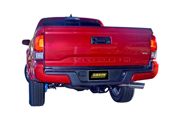 Gibson 16-19 Toyota Tacoma SR5 3.5L 2.5in Cat-Back Single Exhaust - Stainless