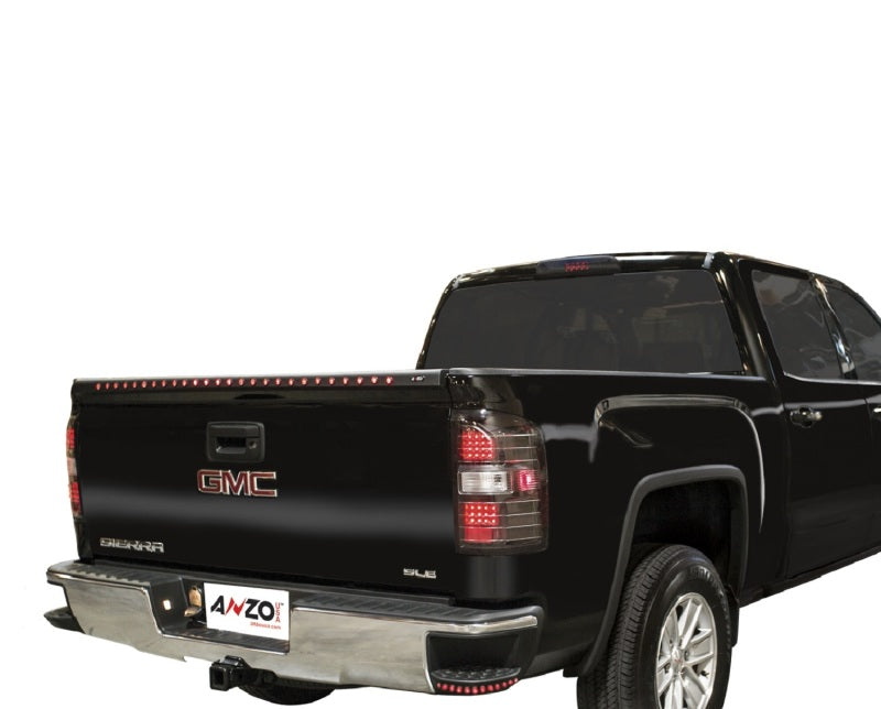 ANZO LED Tailgate Spoiler Replacement 2014-2015 Chevrolet Silverado OE Style Tailgate Spoiler w/ 5