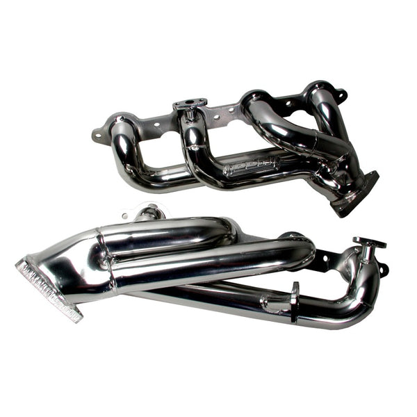 BBK 99-04 GM Truck SUV 4.8 5.3 Shorty Tuned Length Exhaust Headers - 1-3/4 Chrome