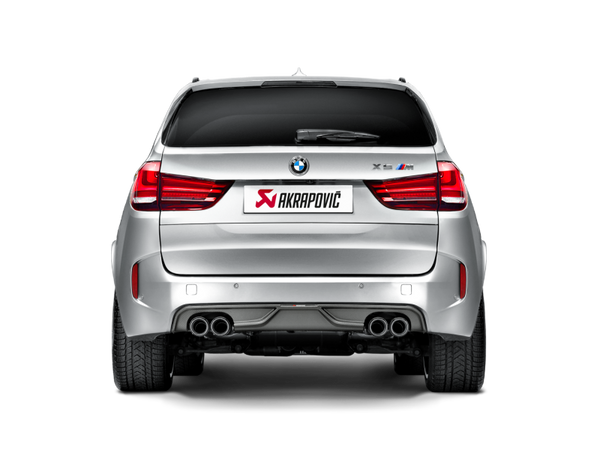 Akrapovic 15-17 BMW X5M (F85) Evolution Line Cat Back (Titanium) w/ Carbon Tips