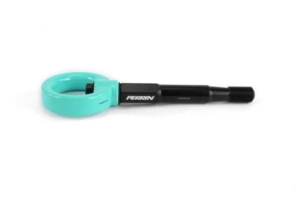 Perrin 15-17 Subaru WRX/STI Tow Hook Kit (Front) - Hyper Teal