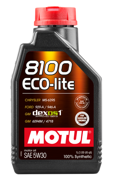 Motul 1L Synthetic Engine Oil 8100 5W30 ECO-LITE