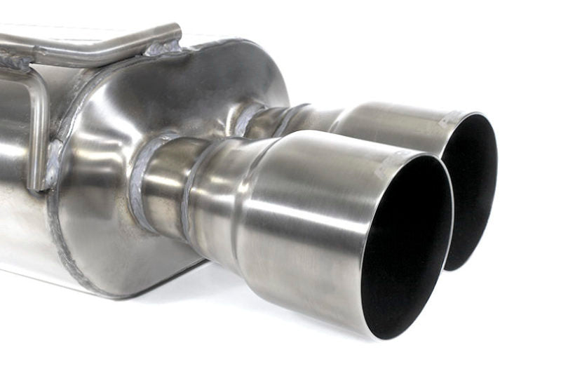 Perrin 11+ Subaru STi/WRX Sedan Brushed Dual Tube Cat-Back Exhaust w/ Quad Straight Cut Tips