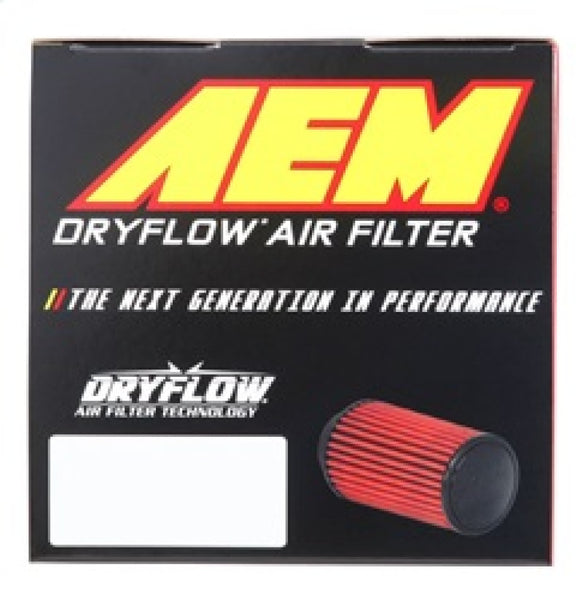 AEM 2.75in Flange ID x 5.5in Base OD x 7.5in H DryFlow Conical Air Filter