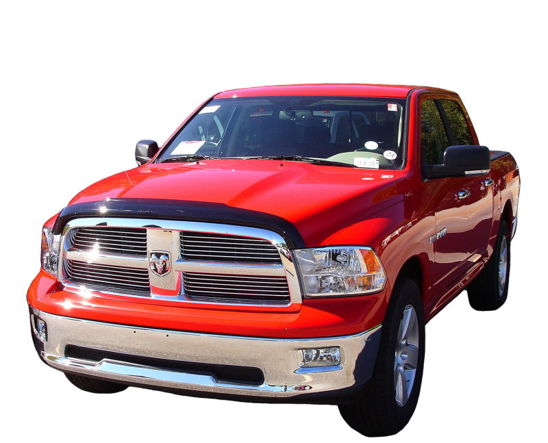 AVS 09-18 Dodge RAM 1500 (Excl. Rebel Models) High Profile Bugflector II Hood Shield - Smoke