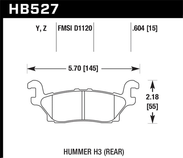 Hawk LTS Street Brake Pads