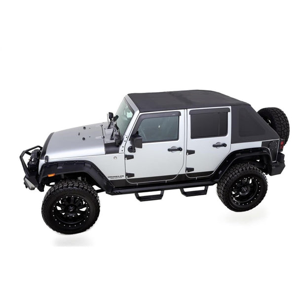 Rampage 2007-2018 Jeep Wrangler(JK) Trailview Fastback - Black Diamond