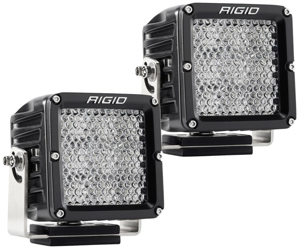 Rigid Industries Dually XL Hybrid Diffused - Spot (Set of 2)