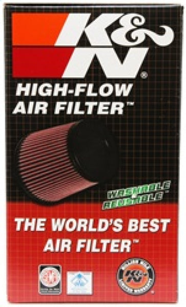 K&N Filter Universal Rubber Filter 4inch Flange 5 3/8inch Base 3 1/2inch Top 6inch Height - Top has