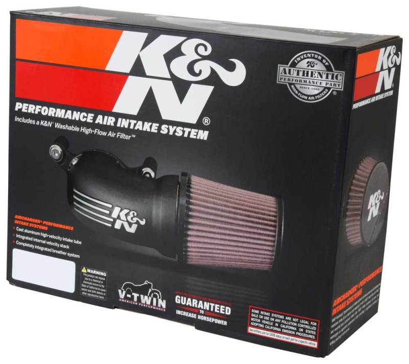 K&N 17-18 Harley Davidson Touring Models Performance Air Intake System