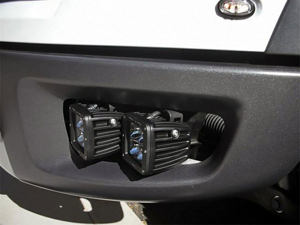 Rigid Industries Ford Raptor - Fog Light Brackets - Mounts 4 Dually/D2 Lights