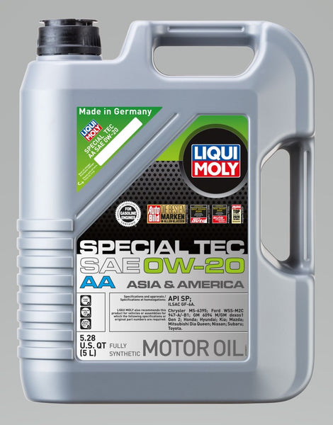 LIQUI MOLY 5L Special Tec AA Motor Oil 0W-20