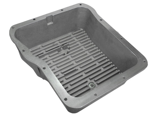 afe Transmission Pan Cover (Raw); GM Diesel Trucks 01-14 V8-6.6L (td)