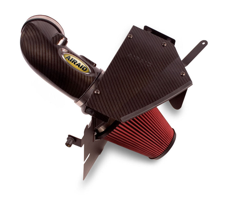 Airaid 09-14 Cadillac CTS-V/ 11-14 Coupe 6.2L CAD Intake System w/Carbon Look (Dry / Red Media)