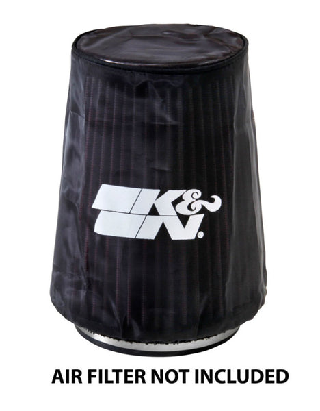 K&N Drycharger Air Filter Wrap Black 5.375in Diameter / 6.5in Height