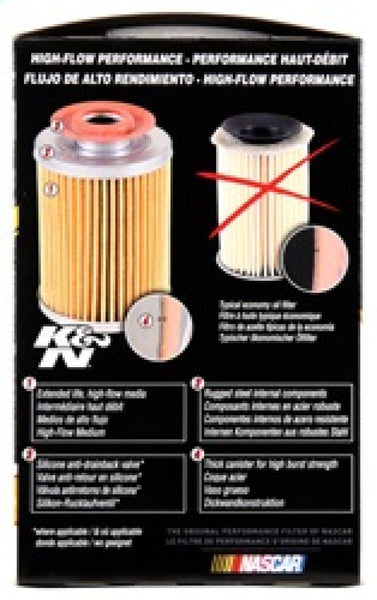 K&N Oil Filter OIL FILTER; AUTOMOTIVE