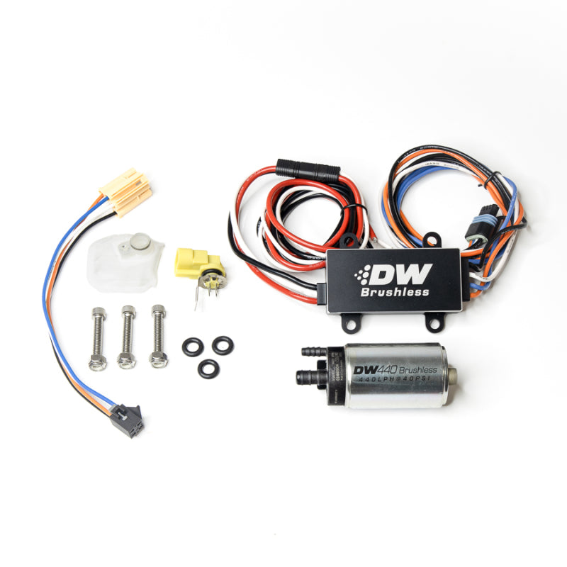 DeatschWerks 14-19 Ford Fiesta ST 440lph InTank Brushless Fuel Pump w/9-0912 Instl kit/C103 Contrllr